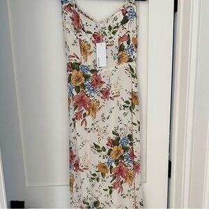 Reformation Multicolor Floral Maxi Dress